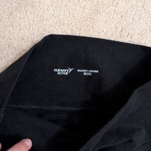 Old Navy Black Active Leggings